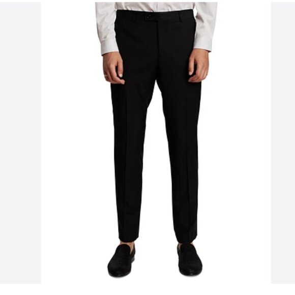 Paisley & Gray Chester Slim Fit Knitted Drawstring Pants Black Size Medium NWT